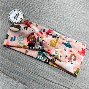 Chic Nutcracker Print Pink Headband